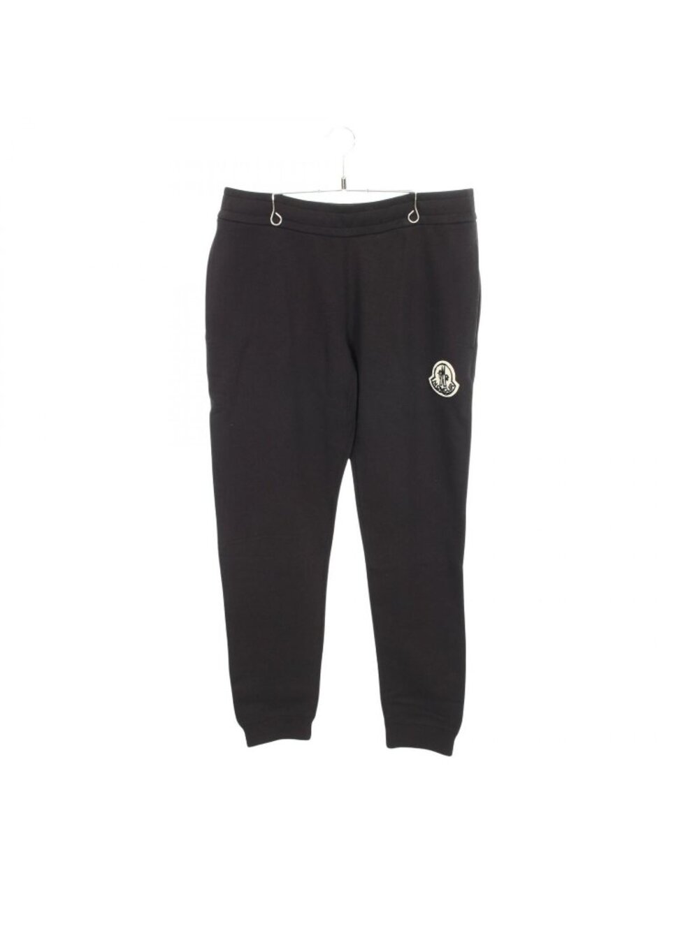 Moncler Pants Logo Patch Cotton Sweatpants